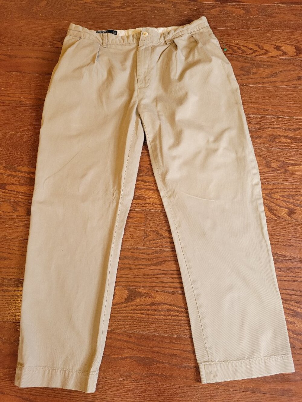 Polo Ralph Lauren Ethan pants men's 35x30 tan beige khaki Chino preppy